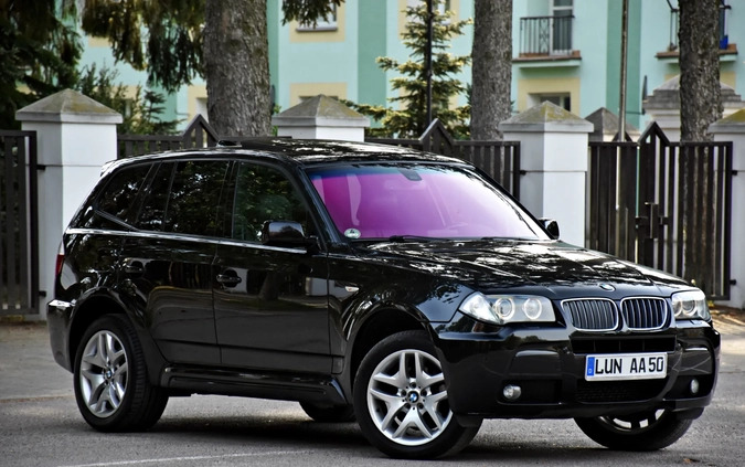 BMW X3 cena 31900 przebieg: 272541, rok produkcji 2007 z Pakość małe 781